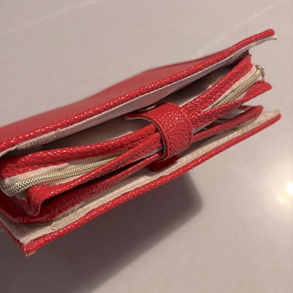 [Kendra Scott] Getaway Collection Red Leather Sectional Travel Jewelry Organizer - Picture 3 of 12